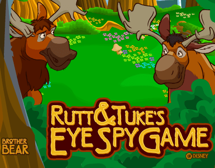 Brother Bear: Rutt & Tuke's Eye Spy Game