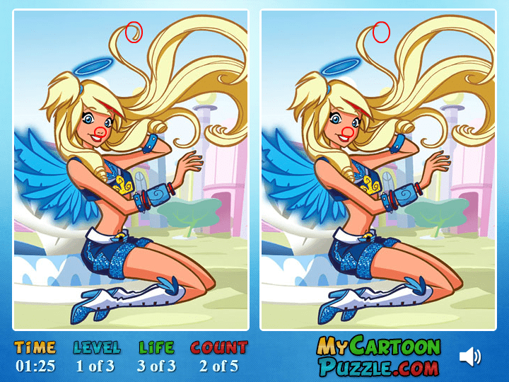 Angel's Friends Find Difference screenshot