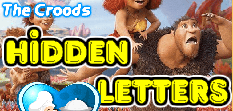 The Croods Hidden Letters