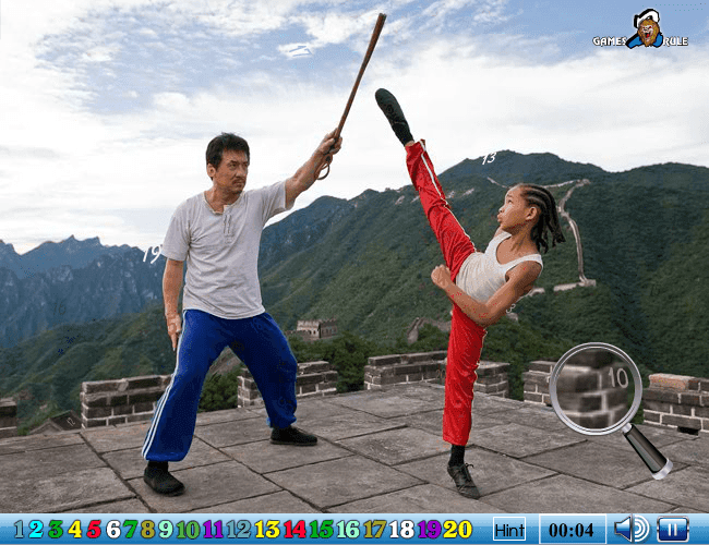 Hidden Numbers: The Karate Kid screenshot