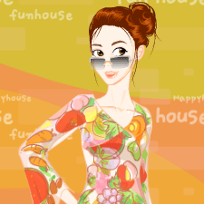 Girl and Housework