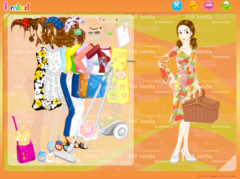 Girl and Housework screenshot