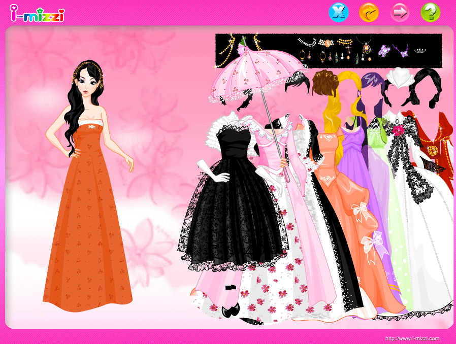 Fancy Girl Dressup screenshot