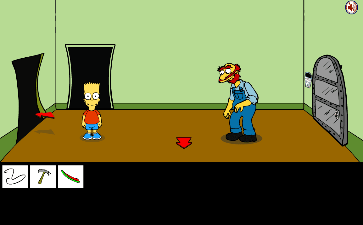 Bart Saw Game 2 screenshot