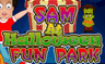 Sam At Halloween Fun Park