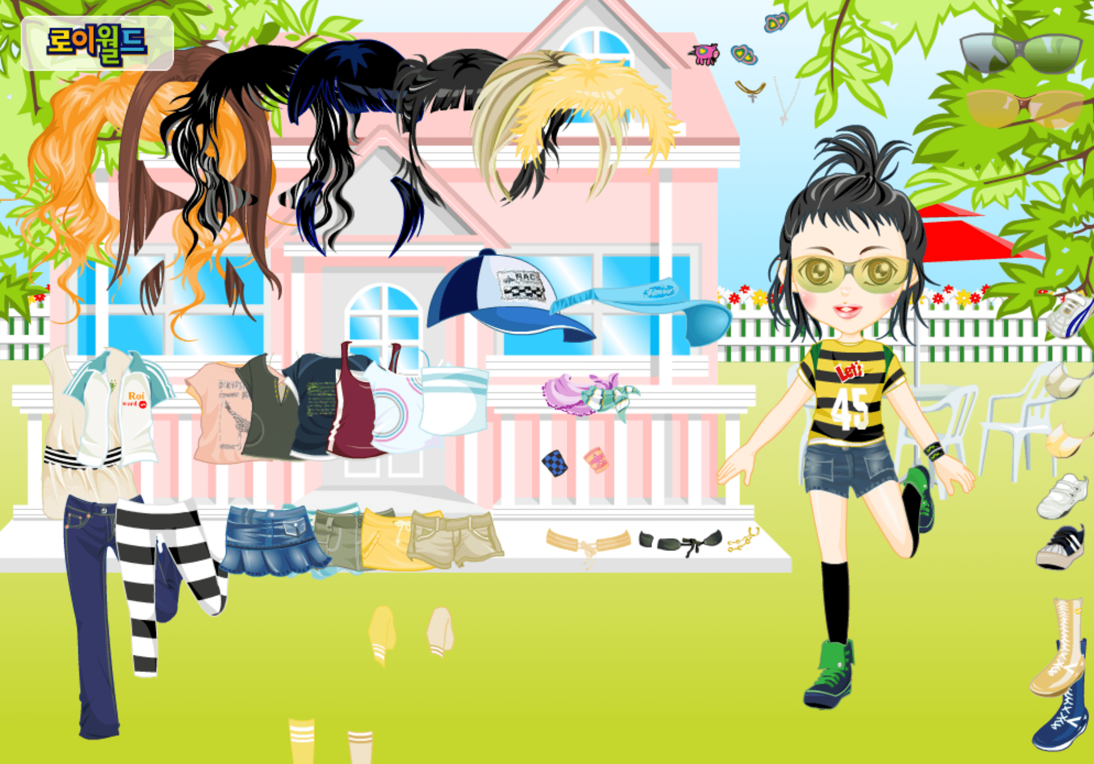 Roiworld Sporty Child Dressup screenshot