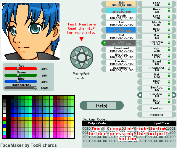 FaceMaker screenshot