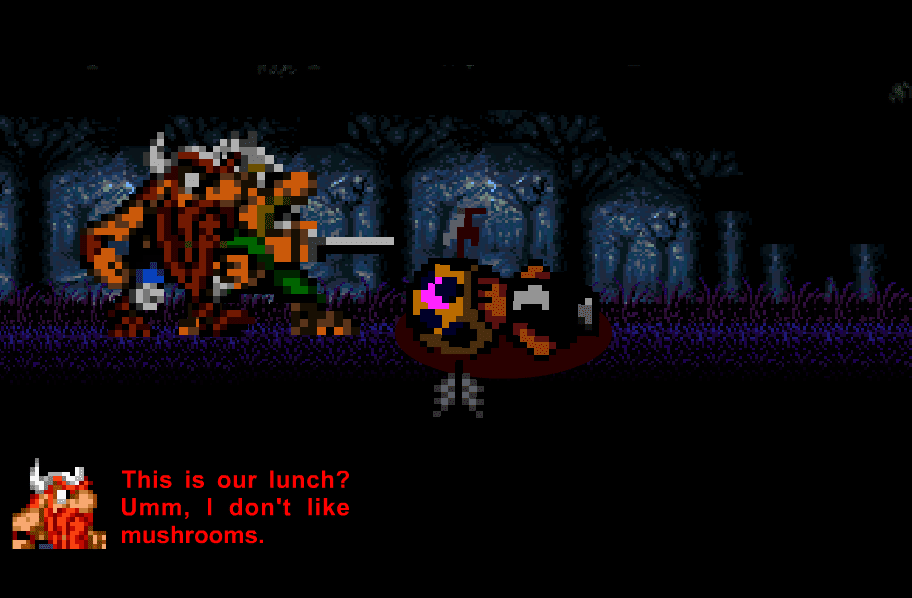 Mario meets The Lost Vikings screenshot