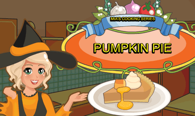 Mia Cooking Pumpkin Pie