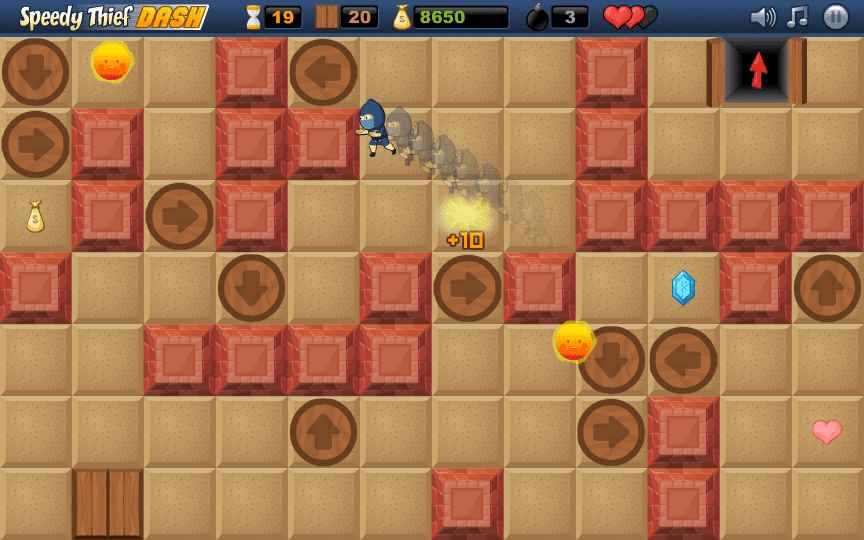 Speedy Thief Dash screenshot