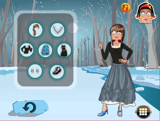 Zoe's 4 Seasons Fashion Dress Up screenshot