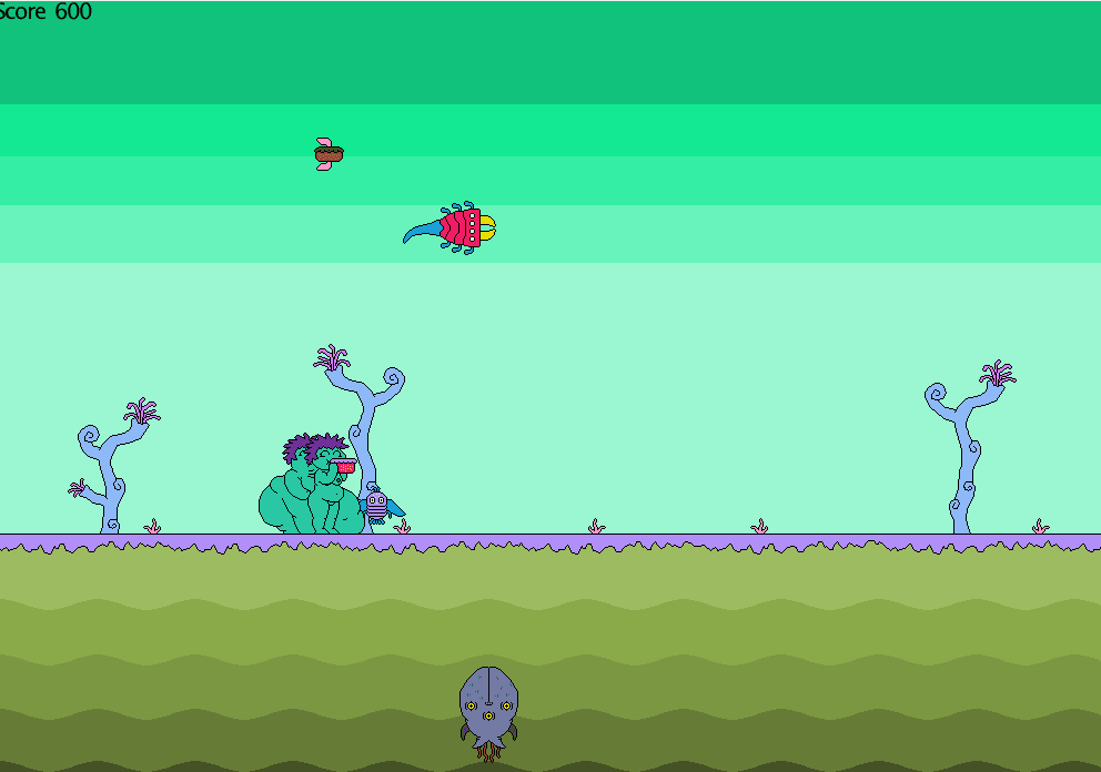 Alien Feeder Game screenshot
