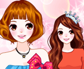 큐트 러블리 드레스