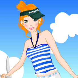 Stylish Scooter Girl Dressup