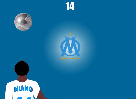 Réservé aux supporters de l'OM [JONGLAGE] screenshot