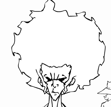 Afro Samurai vs Stinkmeaner