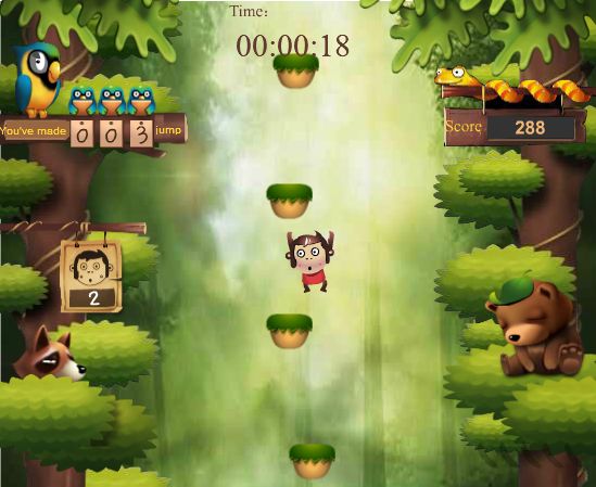 Jumping Monkey screenshot