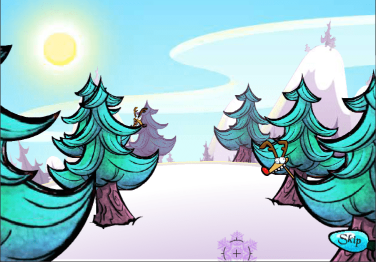 Christmas card screenshot