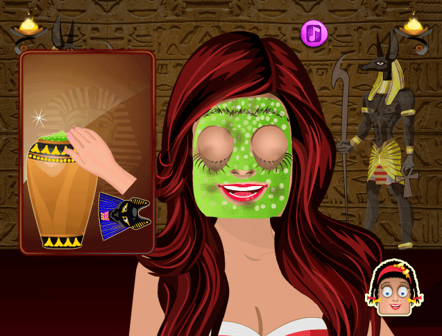 Zoe Princess Egyptian Makeover screenshot