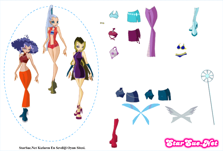 Trix Dressup screenshot