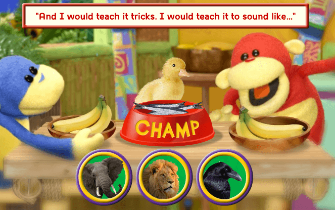 Ooh & Aah's What's in the Birthday Box? Storybook screenshot