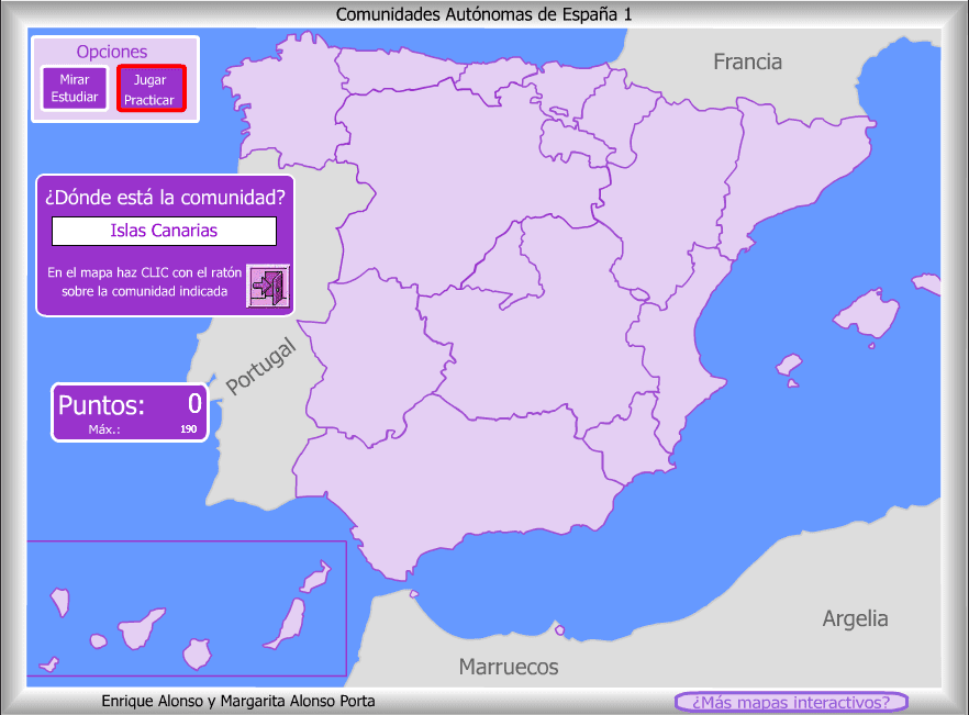 Comunidades Autónomas de España - ¿Dónde está? screenshot