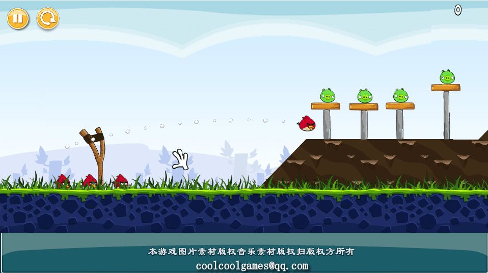 愤怒的小鸟 screenshot
