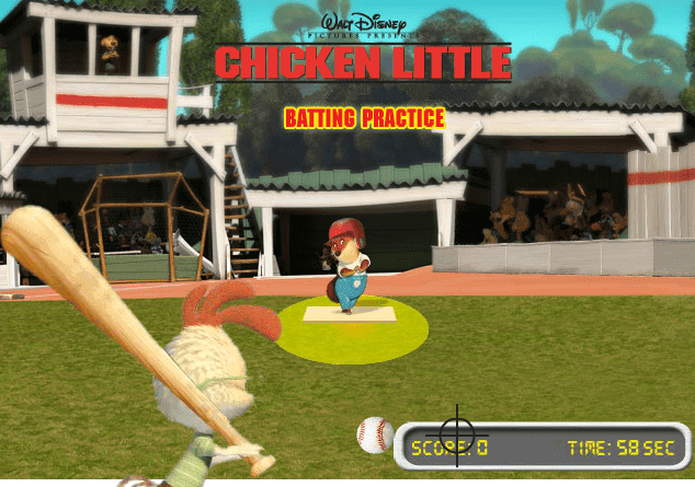 Chicken Little: Batting Practice screenshot