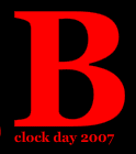 Hydrant Clock Day 2007 2