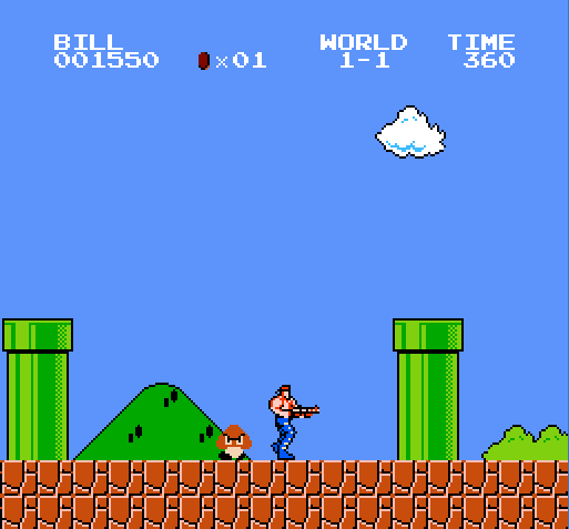 Super Mario Bros. Crossover screenshot