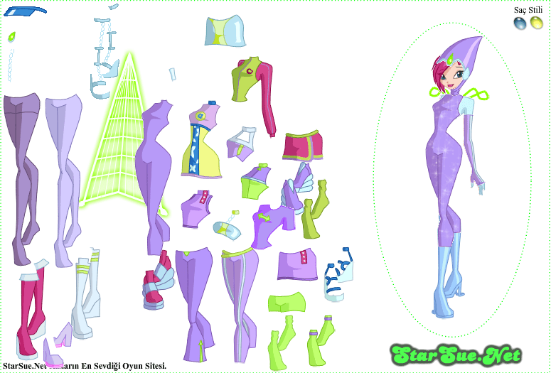 Dressup Tecna 2 screenshot