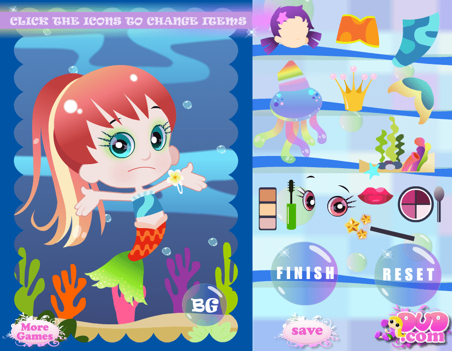 Bubble Guppies Dress Up screenshot