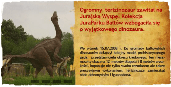 JuraPark Bałtów News screenshot
