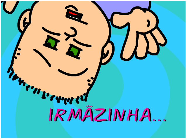 Dinho chamando a família screenshot