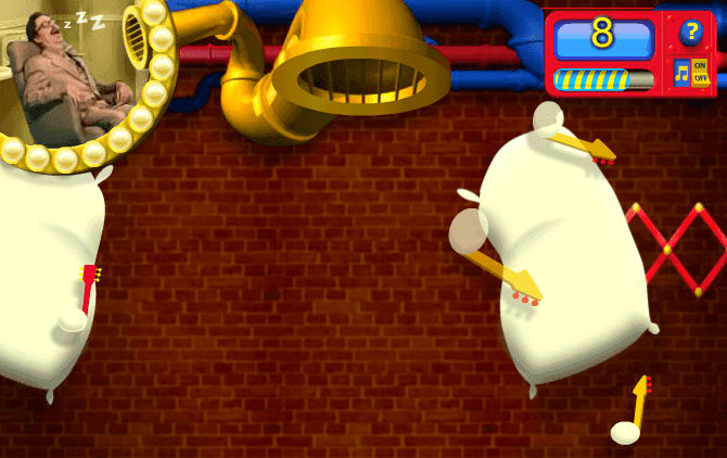 Uncle Knit Knots' Sound Swatter Game screenshot