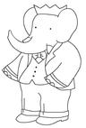 Babar's Painting Game