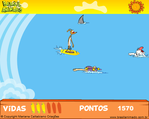 Jogo de Surf screenshot