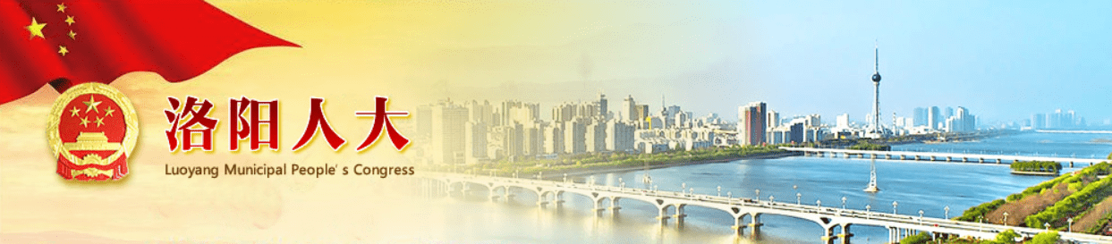 洛阳人大 Header screenshot