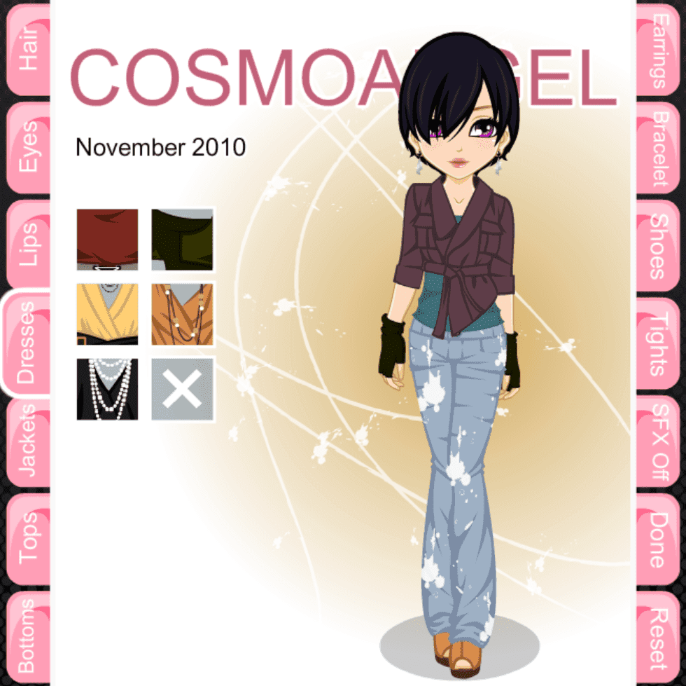 Cover Model Dress Up: November screenshot