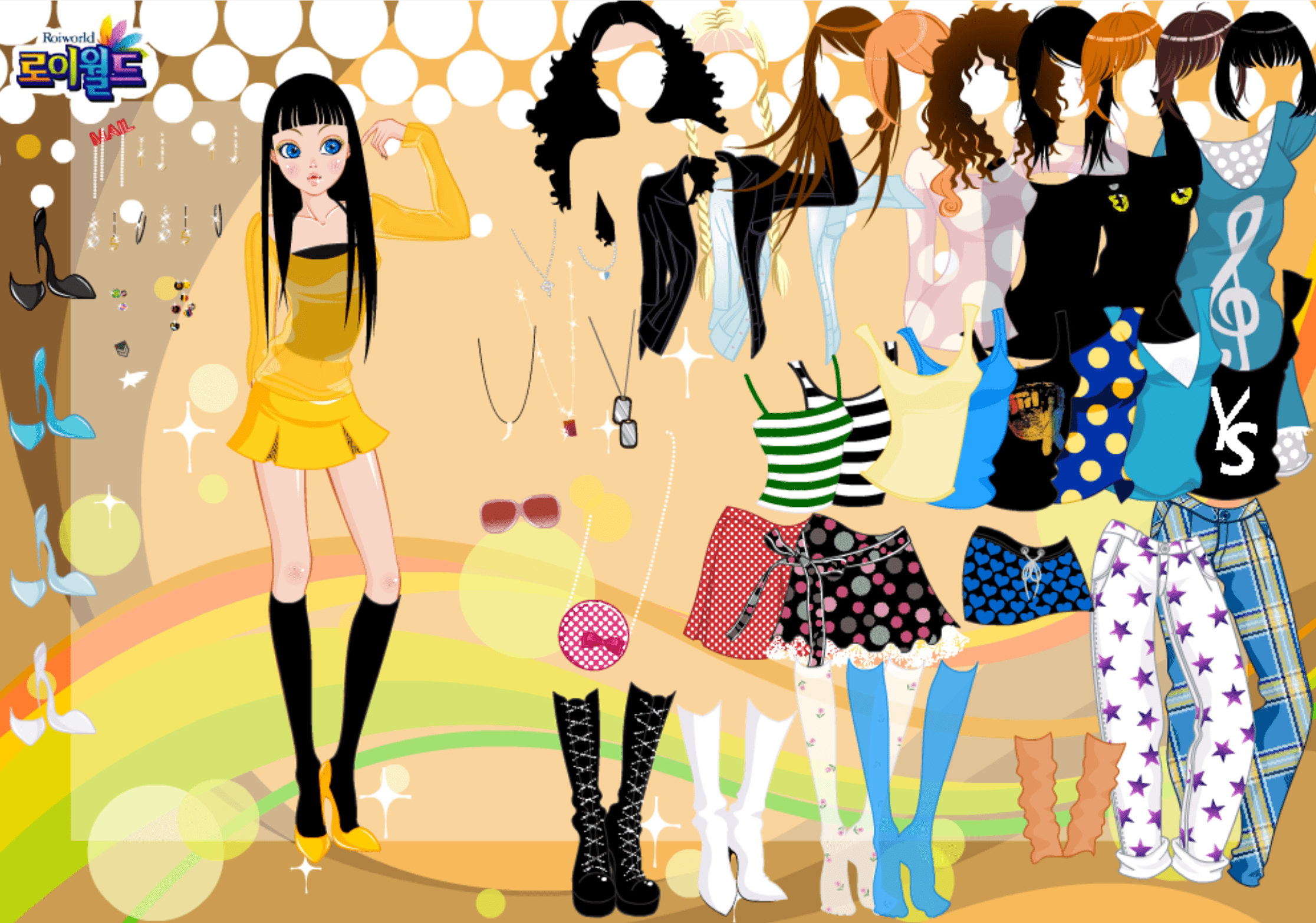 Roiworld Colorful Dressup screenshot