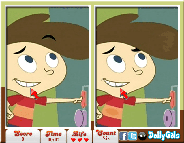 Kid vs Kat Differences screenshot