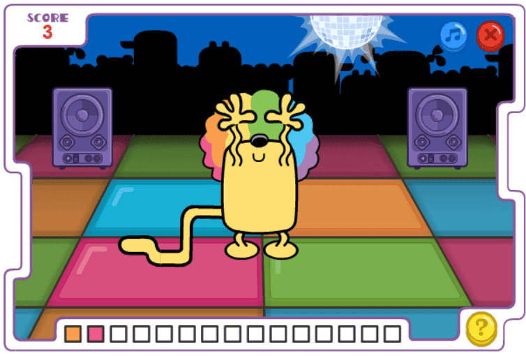 Disco Dancin' Wubbzy screenshot