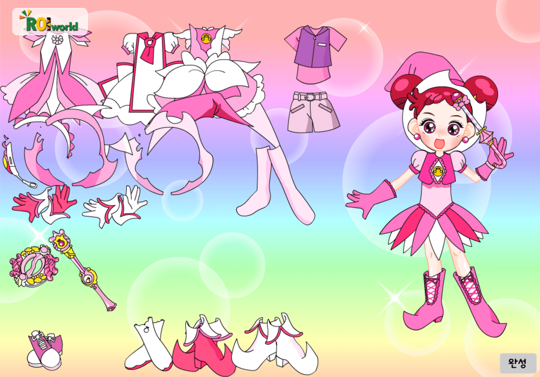Roiworld Ojamajo DoReMi Dressup screenshot