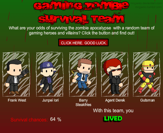 Gaming Zombie Survival Team screenshot
