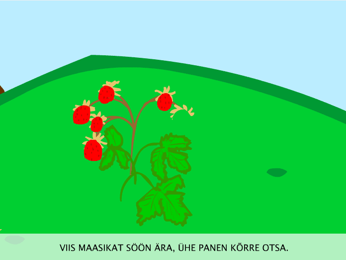 Jänku-Juss Käib Maasikal. screenshot