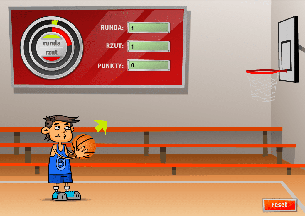 Rzut do kosza screenshot
