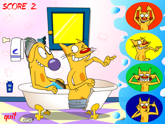 CatDog's Copy-Cat Memory Game screenshot