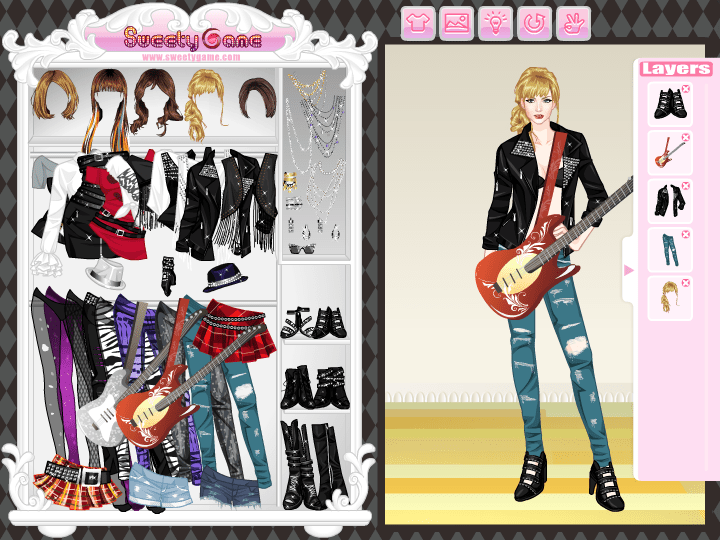 Punk Princess Dress Up Game screenshot