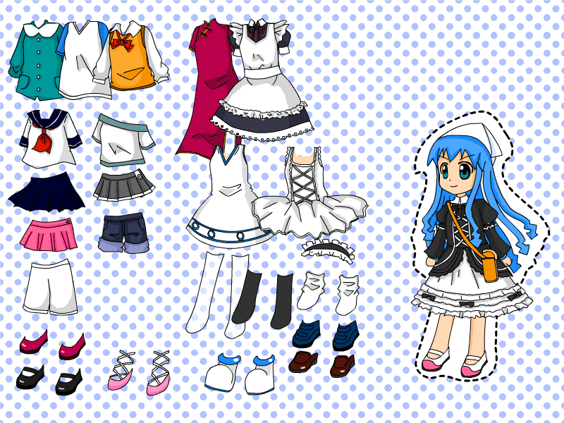 Dress up Ika Musume screenshot