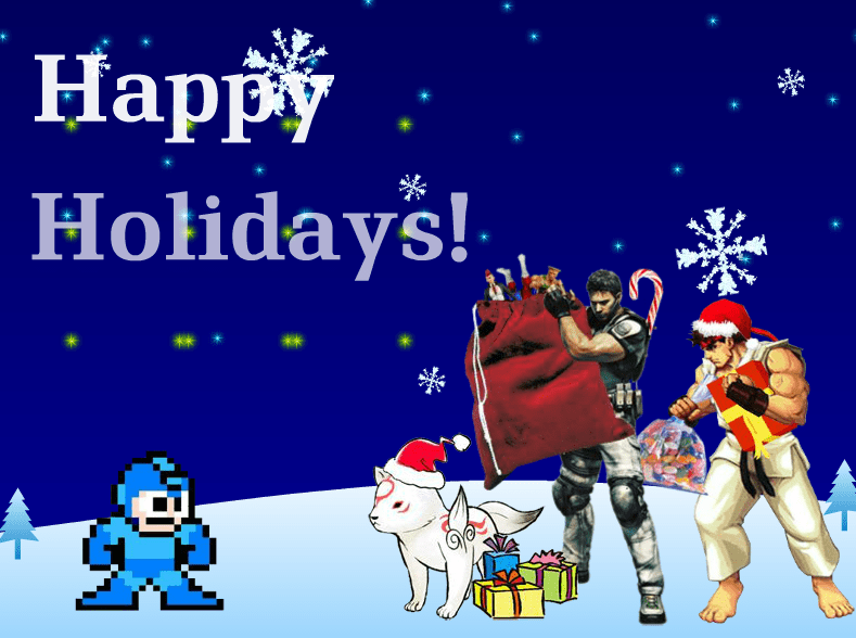 Capcom Happy Holidays screenshot